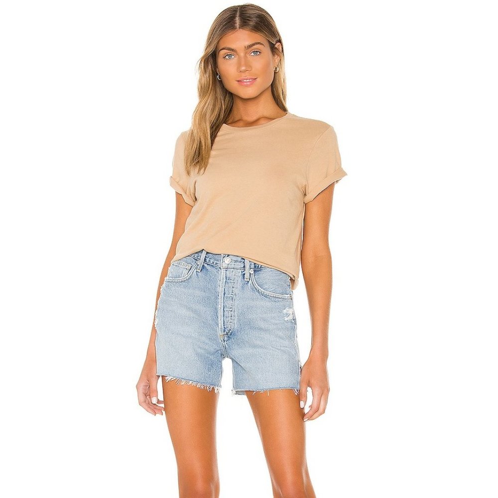 Agolde Mariam Classic Fit Tee Size XS